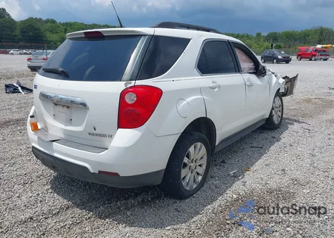 2010 Chevrolet Equinox Lt из США, поврежденный, VIN 2CNALPEW0A6341369